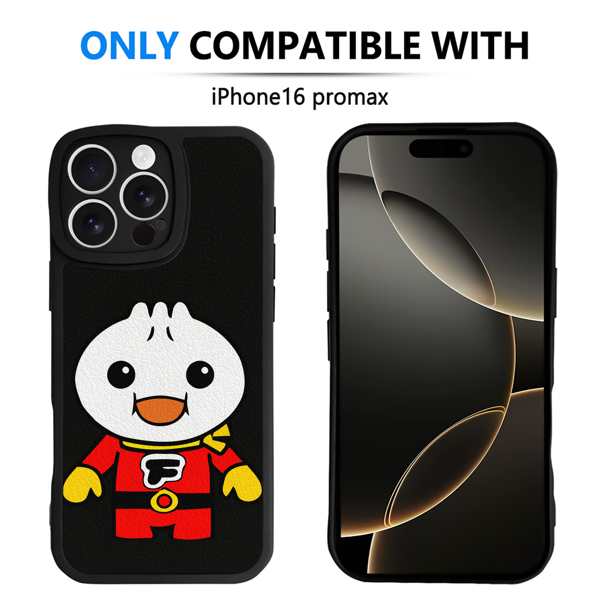 （画像用） アンパンマン Anpanman 【iPhone 16シリーズ対応】シリコンスマホケース（レザー調） 材質：シリコン
